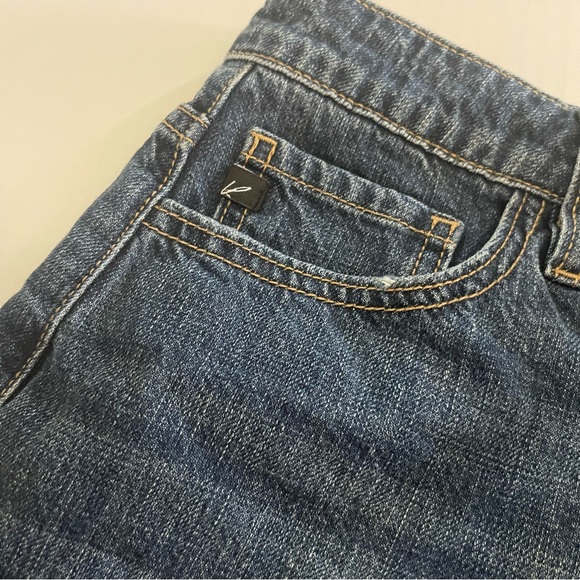 KanCan estilo distressed shorts 7/27 dark wash - Picture 5 of 5